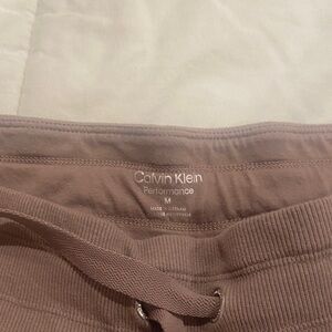 Calvin Klein Performance Pants in Brown